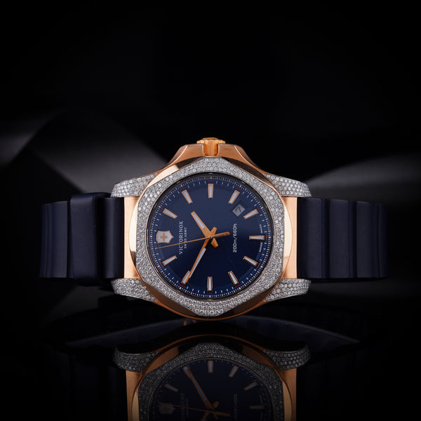 Navy Rose Diver Timepiece