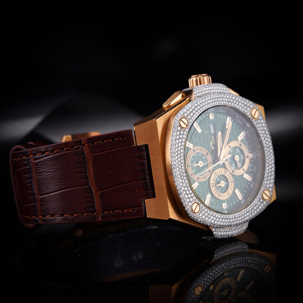 Verdant Legacy Chronograph Diamond Watch