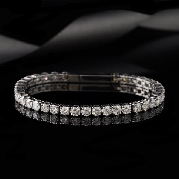 Tennis Bracelet with 0.25 Moissanite Diamonds