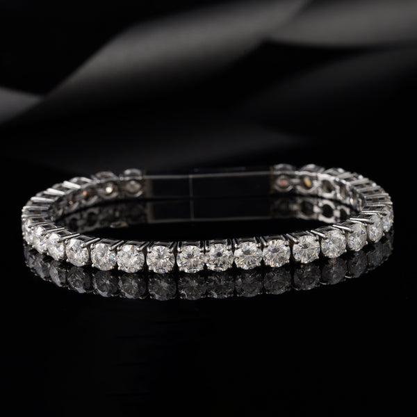 0.50 Moissanite Diamonds Tennis Bracelet