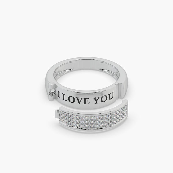I Love You Diamond Ring